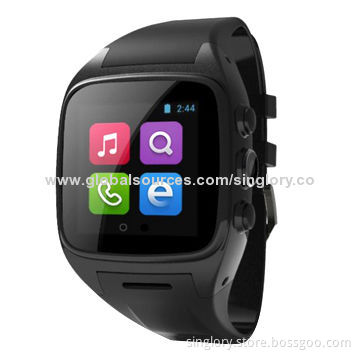 Smart Watch Phone with Bluetooth, Remote Control, Supports Pedometer, Stopwatch, Sync Smartphone